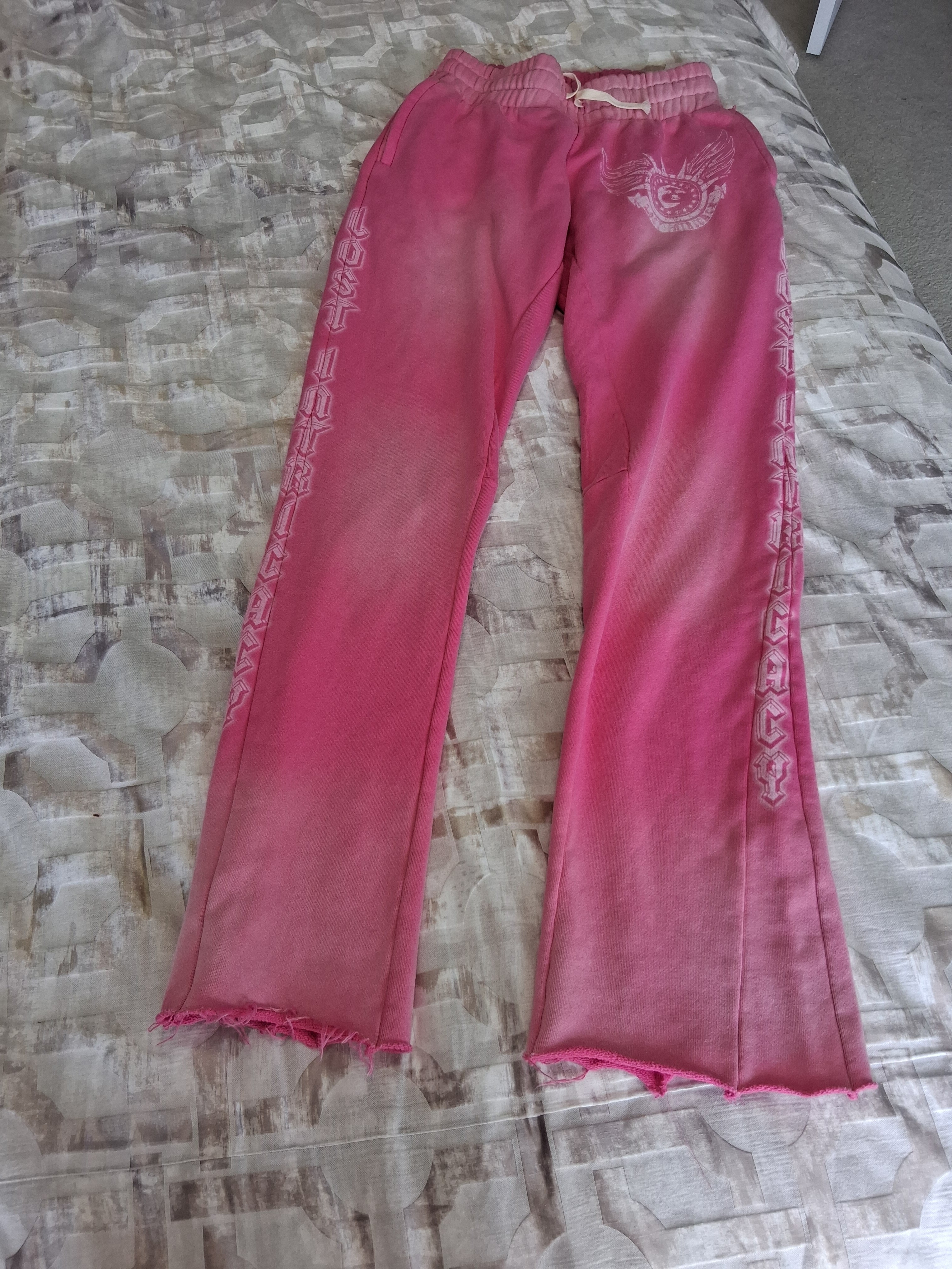 Lost Intricacy Hot Pink Fleece Sweatpants